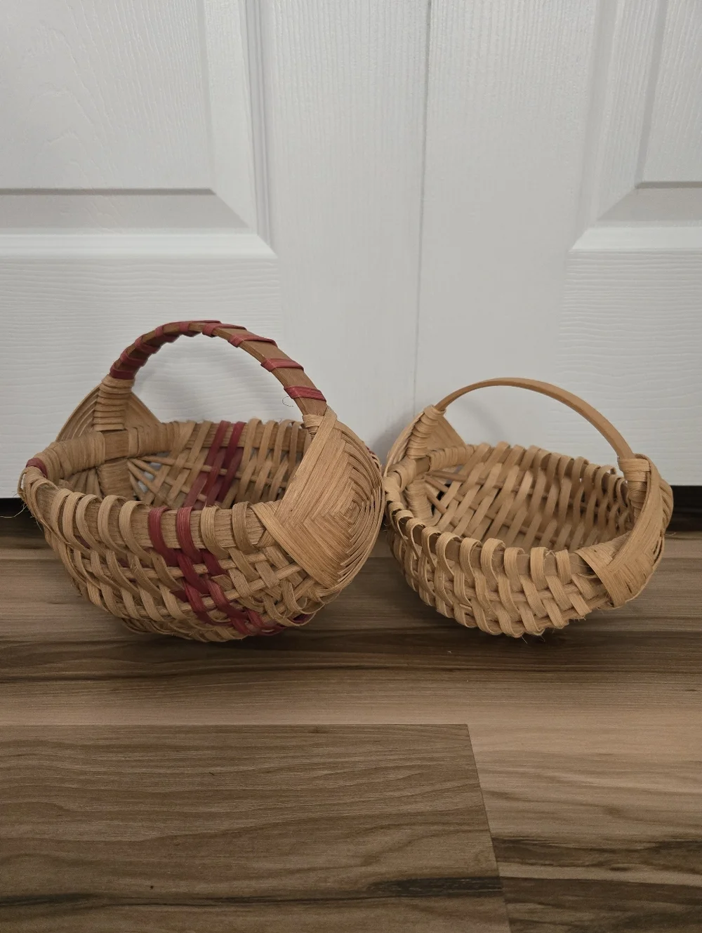 Vintage Handmade Gods Eye Egg Baskets